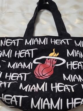 Black Graphic Tote Bag